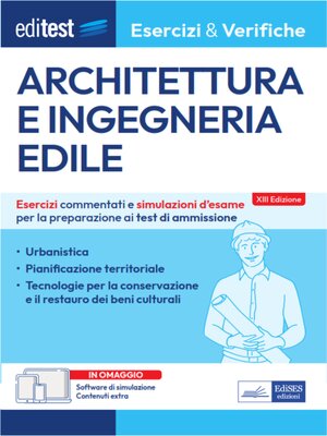 cover image of EBOOK- Editest Architettura e Ingegneria edile--Esercizi & Verifiche
